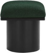 Pavilion Boucle Fabric Upholstered Stool - Image 4