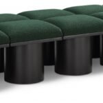 Pavilion Boucle Fabric Upholstered 10pc. Modular Bench
