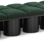 Pavilion Boucle Fabric Upholstered 10pc. Modular Bench