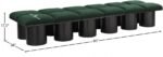 Pavilion Boucle Fabric Upholstered 12pc. Modular Bench - Image 6