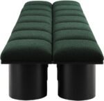 Pavilion Boucle Fabric Upholstered 14pc. Modular Bench - Image 4