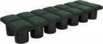 Pavilion Boucle Fabric Upholstered 14pc. Modular Bench - Image 5