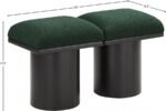 Pavilion Boucle Fabric Upholstered 2pc. Modular Bench - Image 7