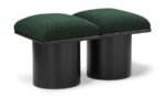 Pavilion Boucle Fabric Upholstered 2pc. Modular Bench