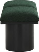 Pavilion Boucle Fabric Upholstered 2pc. Modular Bench - Image 4