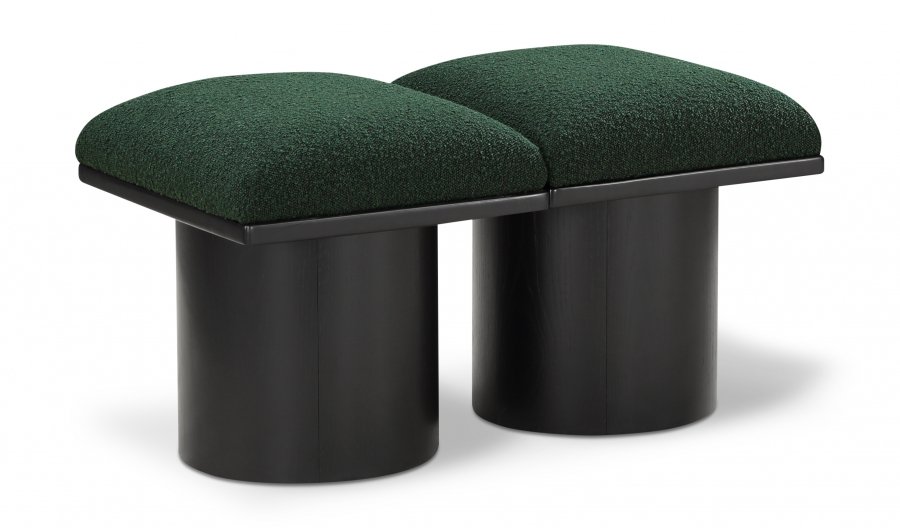33758.jpg Pavilion Boucle Fabric Upholstered 2pc. Modular Bench - Image 1