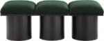Pavilion Boucle Fabric Upholstered 3pc. Modular Bench - Image 3