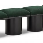 Pavilion Boucle Fabric Upholstered 4pc. Modular Bench