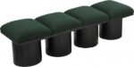 Pavilion Boucle Fabric Upholstered 4pc. Modular Bench - Image 5