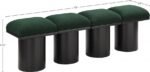Pavilion Boucle Fabric Upholstered 4pc. Modular Bench - Image 7