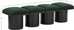Pavilion Boucle Fabric Upholstered 4pc. Modular Bench - Image 6