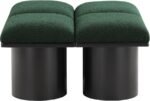 Pavilion Boucle Fabric Upholstered 4pc. Modular Bench - Image 3