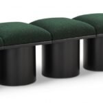 Pavilion Boucle Fabric Upholstered 5pc. Modular Bench