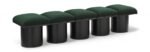 Pavilion Boucle Fabric Upholstered 5pc. Modular Bench