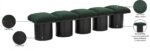Pavilion Boucle Fabric Upholstered 5pc. Modular Bench - Image 7