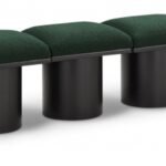 Pavilion Boucle Fabric Upholstered 6pc. Modular Bench