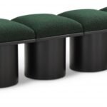 Pavilion Boucle Fabric Upholstered 6pc. Modular Bench
