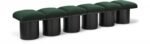 Pavilion Boucle Fabric Upholstered 6pc. Modular Bench