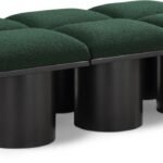 Pavilion Boucle Fabric Upholstered 6pc. Modular Bench