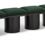 Pavilion Boucle Fabric Upholstered 7pc. Modular Bench