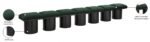 Pavilion Boucle Fabric Upholstered 7pc. Modular Bench - Image 8