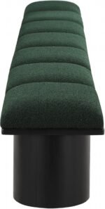 Pavilion Boucle Fabric Upholstered 7pc. Modular Bench - Image 4