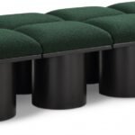 Pavilion Boucle Fabric Upholstered 8pc. Modular Bench