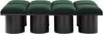 Pavilion Boucle Fabric Upholstered 8pc. Modular Bench - Image 3