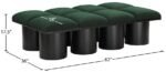 Pavilion Boucle Fabric Upholstered 8pc. Modular Bench - Image 7