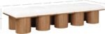 Pavilion Boucle Fabric Upholstered 10pc. Modular Bench - Image 6