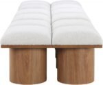 Pavilion Boucle Fabric Upholstered 12pc. Modular Bench - Image 4