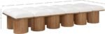 Pavilion Boucle Fabric Upholstered 12pc. Modular Bench - Image 7