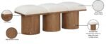 Pavilion Boucle Fabric Upholstered 3pc. Modular Bench - Image 7