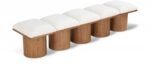 Pavilion Boucle Fabric Upholstered 5pc. Modular Bench