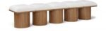 Pavilion Boucle Fabric Upholstered 5pc. Modular Bench