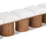Pavilion Boucle Fabric Upholstered 6pc. Modular Bench