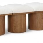 Pavilion Boucle Fabric Upholstered 6pc. Modular Bench