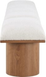 Pavilion Boucle Fabric Upholstered 6pc. Modular Bench - Image 4