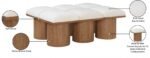 Pavilion Boucle Fabric Upholstered 6pc. Modular Bench - Image 7