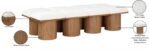 Pavilion Boucle Fabric Upholstered 8pc. Modular Bench - Image 7