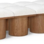 Pavilion Boucle Fabric Upholstered 8pc. Modular Bench