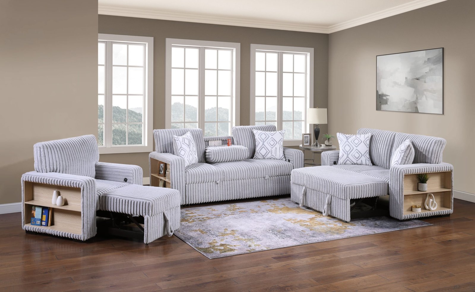3473.jpg 2 Piece Sofa and Loveseat - 3473 - Image 1