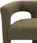 Athena Boucle Fabric Upholstered Bench - Image 6