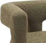 Athena Boucle Fabric Upholstered Bench - Image 7