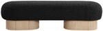 Robertson Boucle Fabric Upholstered Bench - Image 4