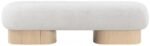 Robertson Boucle Fabric Upholstered Bench - Image 3