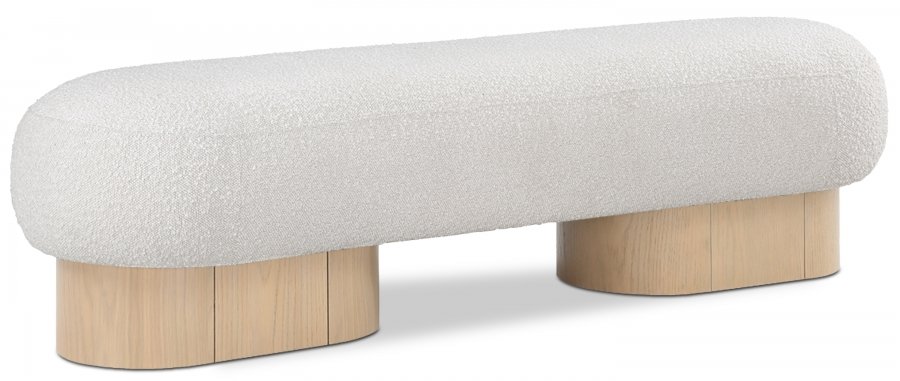 34801.jpg Robertson Boucle Fabric Upholstered Bench - Image 1