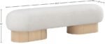 Robertson Boucle Fabric Upholstered Bench - Image 7
