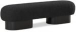 Robertson Boucle Fabric Upholstered Bench