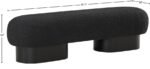Robertson Boucle Fabric Upholstered Bench - Image 8